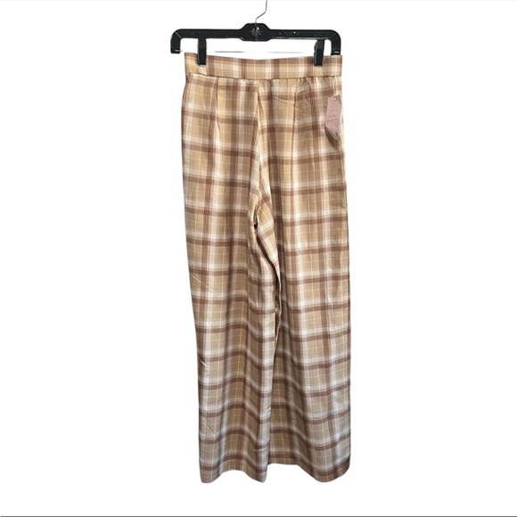 Neutral Ground Plaid Pants, New with Tags, Size Small - Picture 3 of 7